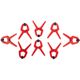 Clamp Spring Nylon 25mm 8pce Set